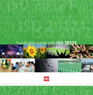 Титульный лист: Sustainable events with ISO 20121