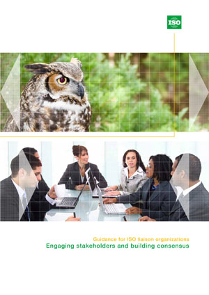 Cover page: Guidance for ISO liaison organizations-Engaging stakeholders