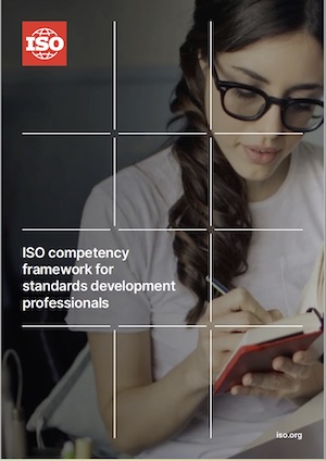 Cover page: ISO competency framework for standards development professionals