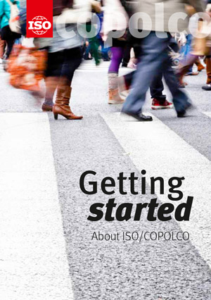 Cover page: Getting started - About ISO/COPOLCO
