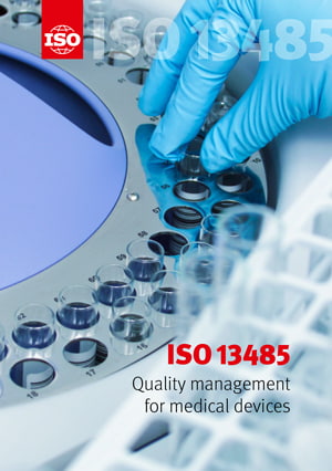 Cover page: ISO 13485 - Quality management for medical devices