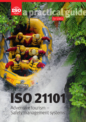 Cover page: ISO 21101 - Adventure tourism - Safety management systems - A practical guide for SMEs